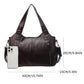 Women's Punk Style Studded Decor Tote Bag
