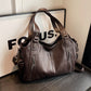 Women's Punk Style Studded Decor Tote Bag