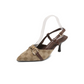 Limited Time Offer ⏰✨Women's Pointed-Toe Slingback Heels with Metal Chain