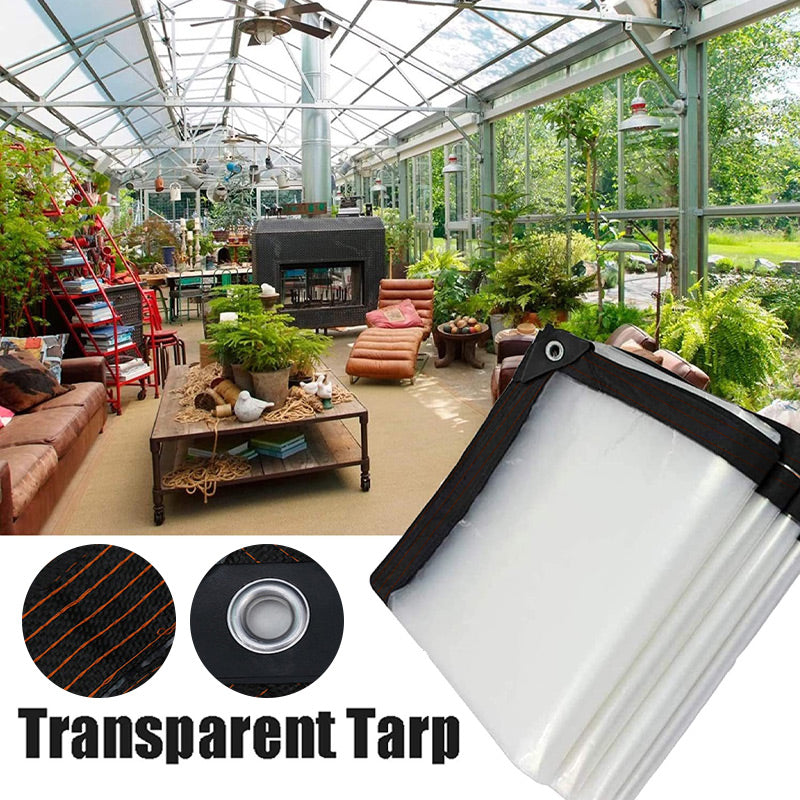 🧑‍🌾Heavy-Duty Transparent Waterproof Insulated Tarp