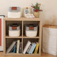 Woven Cotton Rope Storage Basket with Handles
