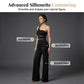 👯 LIMITED TIME 50% OFF! ✨ One-Shoulder Mesh Panel Wide-Leg Jumpsuit – Sculpting, Elegant, Alluring 💃