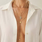 📢📢50% OFF !! ⏰Layered Gold Cross Necklaces for Women