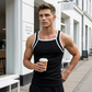 👕 50% OFF NOW! 💪 Men's Contrast Piping Ribbed Muscle Tank – Stretchy Fit, Breathable Fabric & Perfect for Gym or Summer Layering 🔥