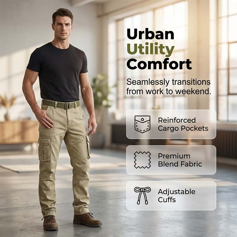 Limited time 50% OFF ⏰🔥Men's Classic Tactical Cargo Pants