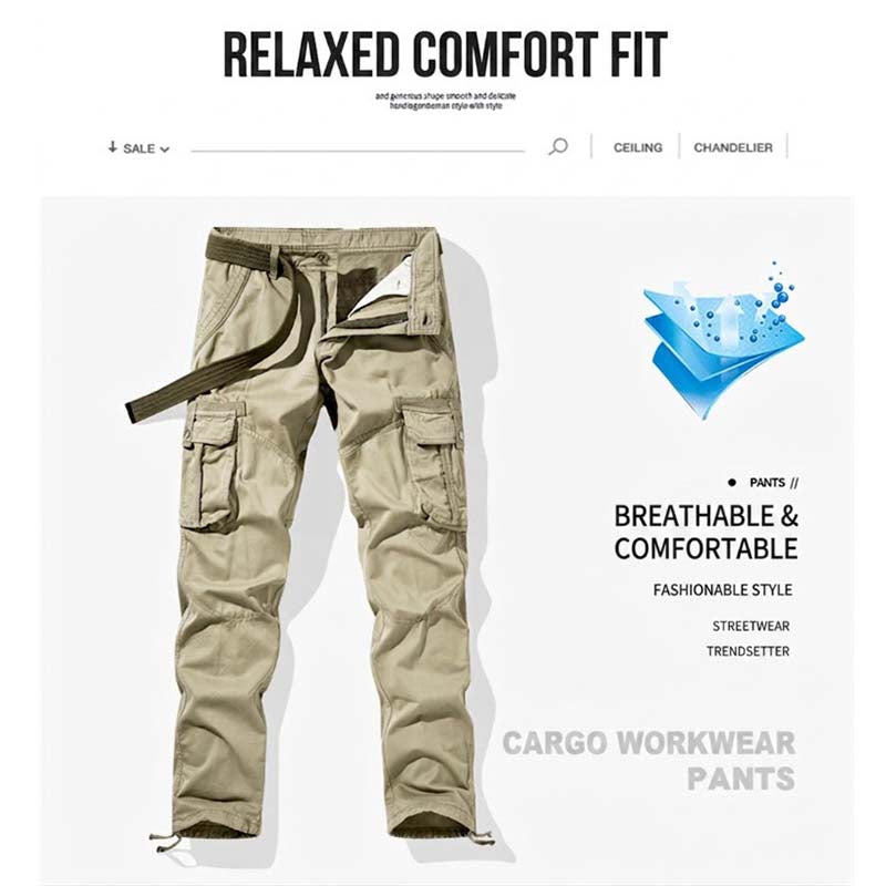 Limited time 50% OFF ⏰🔥Men's Classic Tactical Cargo Pants