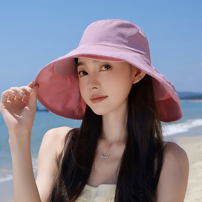 UV Protection Packable Fisherman Hat for Summer