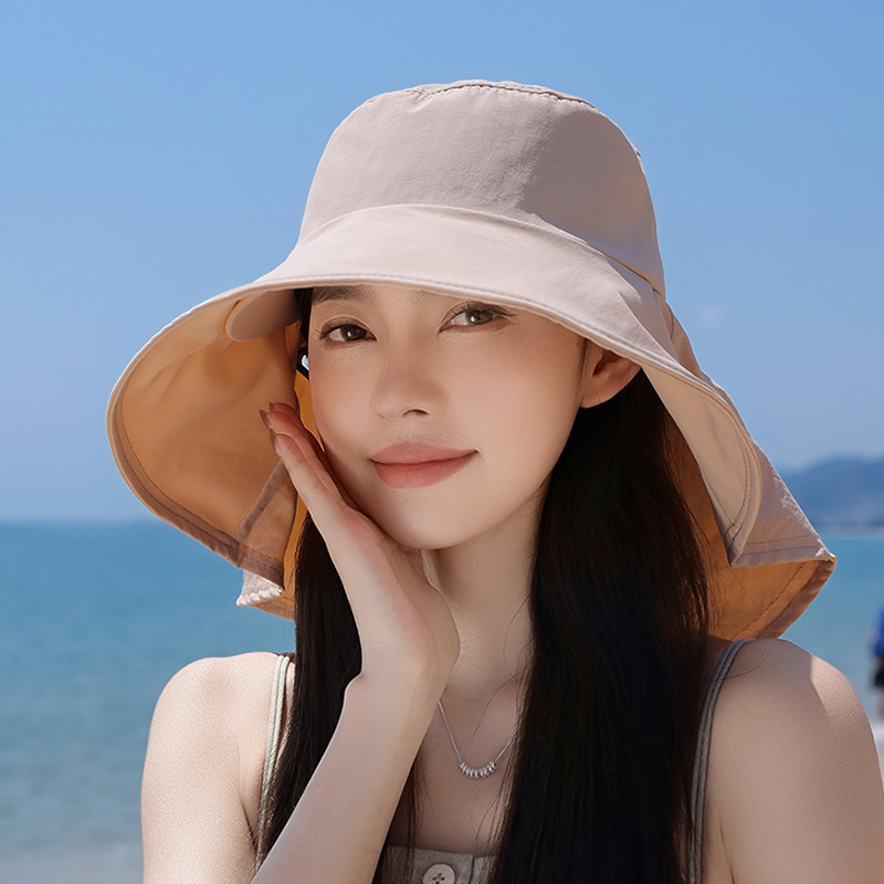 UV Protection Packable Fisherman Hat for Summer
