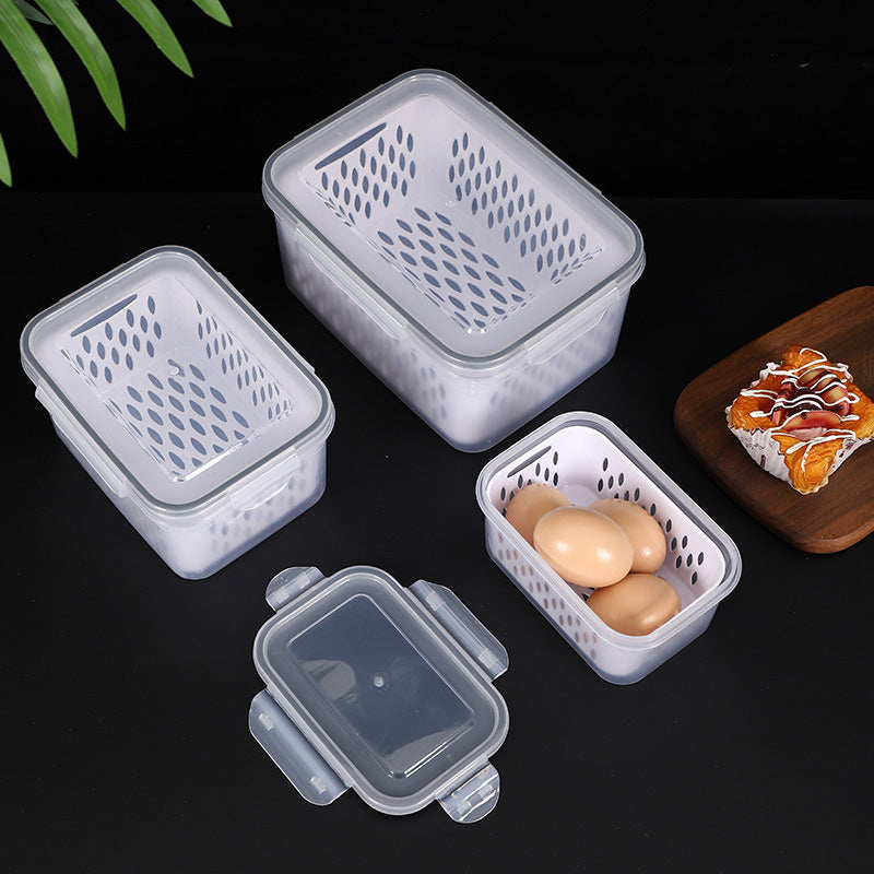 📢📢50% OFF !! ⏰🍇 3-Pack Berry Keeper for Fridge | Fruit Containers with Drain Tray | Keeps Produce Dry & Fresh Longer