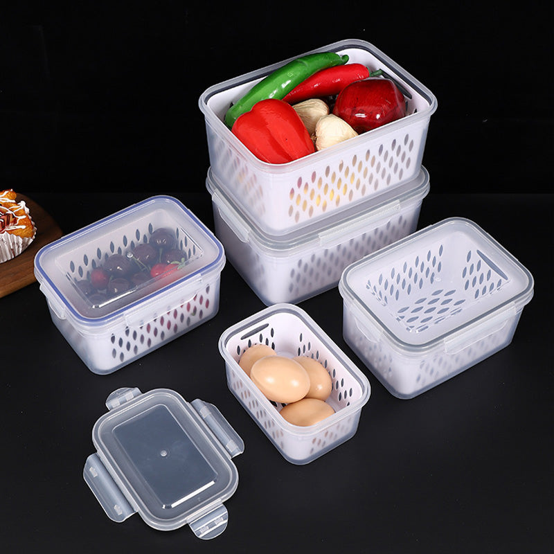 📢📢50% OFF !! ⏰🍇 3-Pack Berry Keeper for Fridge | Fruit Containers with Drain Tray | Keeps Produce Dry & Fresh Longer