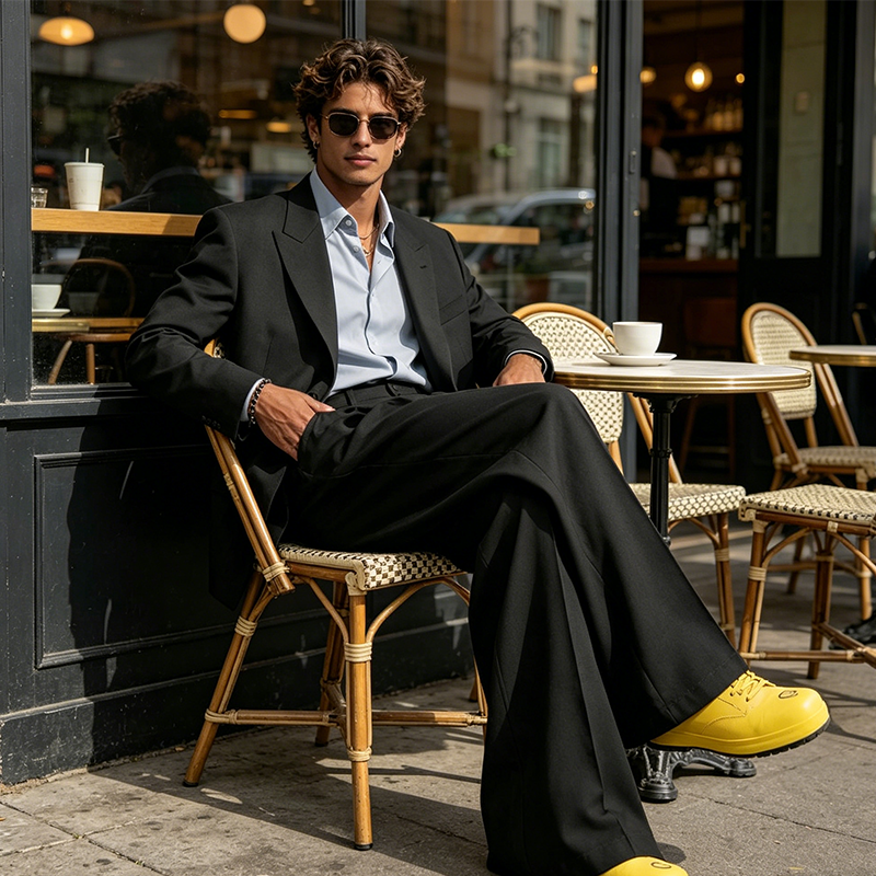 📢📢50% OFF !! ⏰Men's Minimalist Wide-Leg Pants