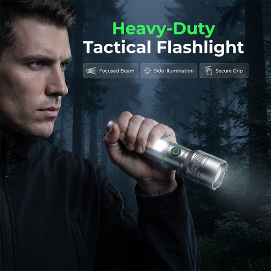 🔥While Supplies Last 50% OFF!🎉 Long-Range Zoomable Flashlight