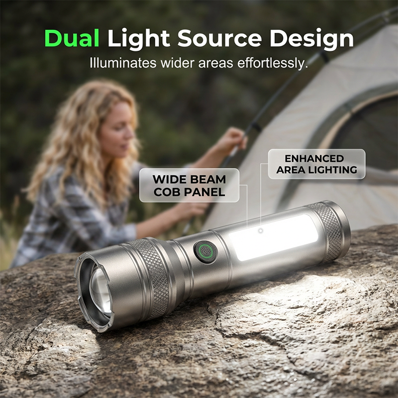 🔥While Supplies Last 50% OFF!🎉 Long-Range Zoomable Flashlight
