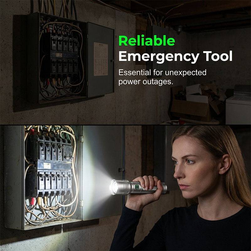 🔥While Supplies Last 50% OFF!🎉 Long-Range Zoomable Flashlight