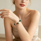 Women’s Delicate Natural Stone Bead Bracelet