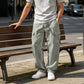 👖50% OFF! ✨ Men's Cotton Linen Cargo Pants with Drawstring Waist – Breathable, Relaxed Fit, Multi-Pocket 🏔️