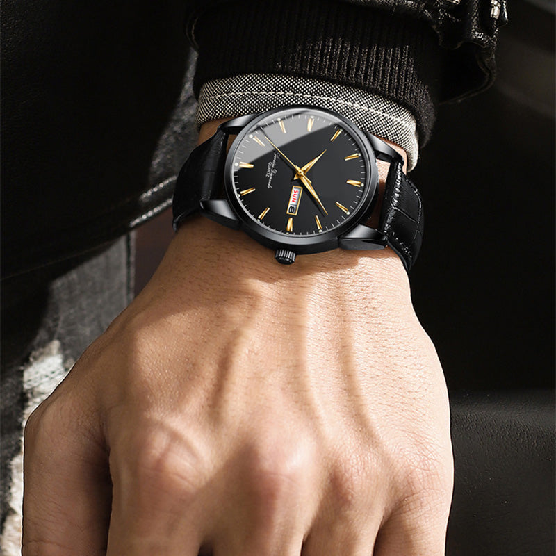 Men's Classic Dress Watch with Day-Date