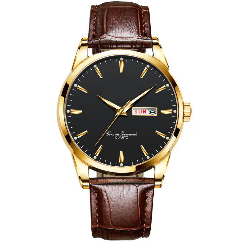 Men's Classic Dress Watch with Day-Date