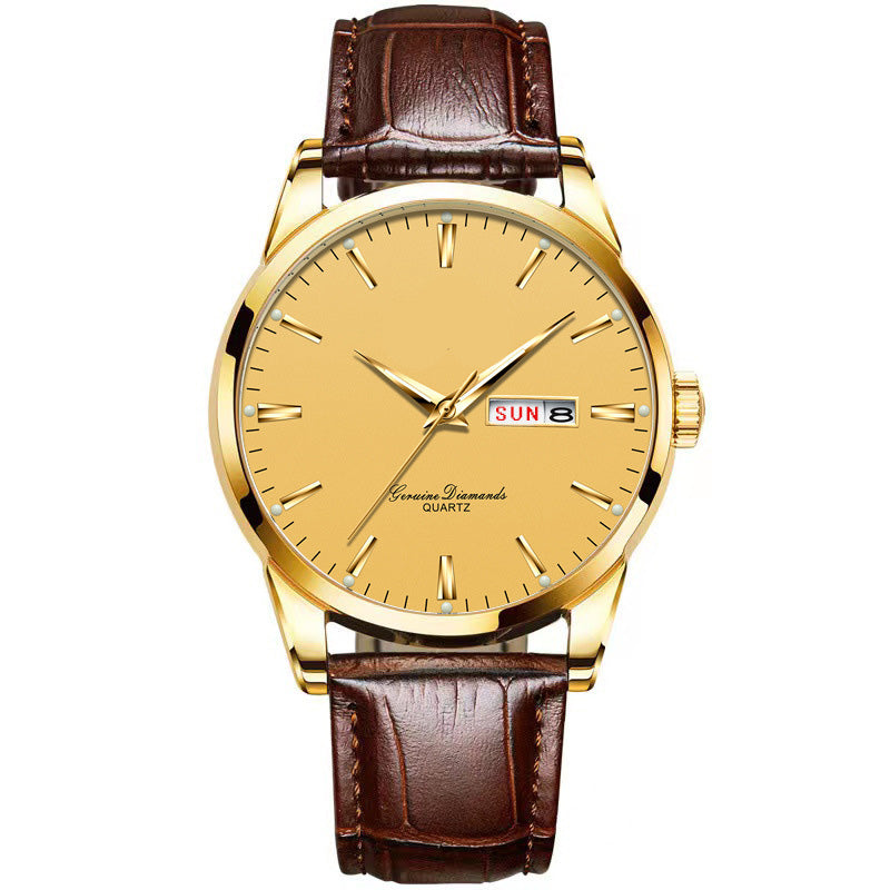 Men's Classic Dress Watch with Day-Date