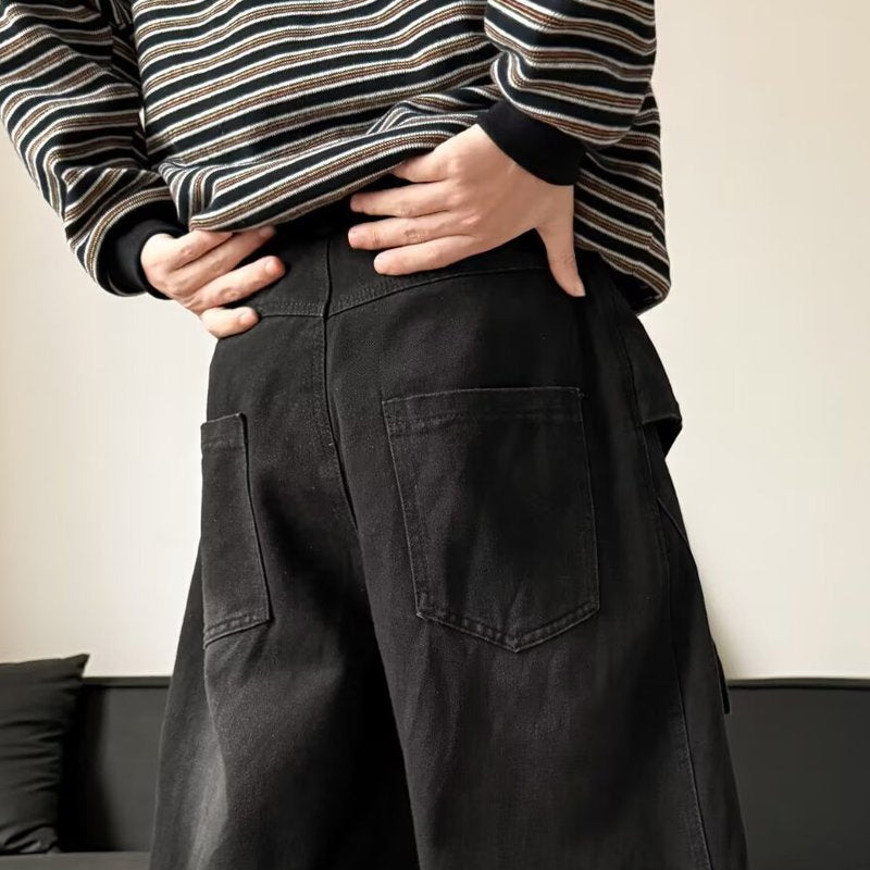 Star Patch Baggy Jeans
