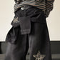 Star Patch Baggy Jeans