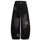 Star Patch Baggy Jeans