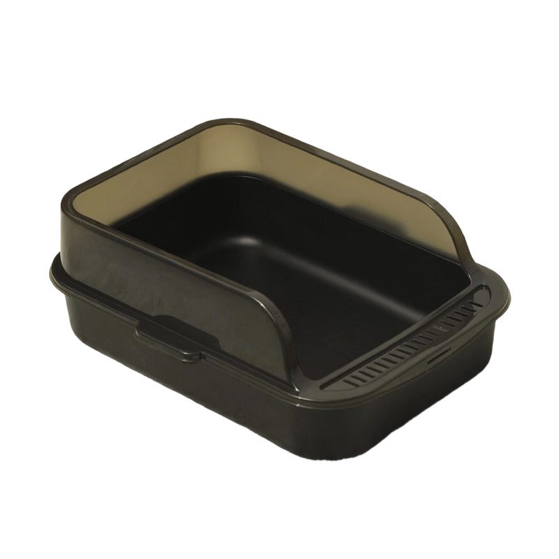 🐱 50% OFF NOW!🌸 Semi-Enclosed Litter Box – Splash Guard & Odorless – Easy Clean Cat Toilet – Safe PP Material 🚽