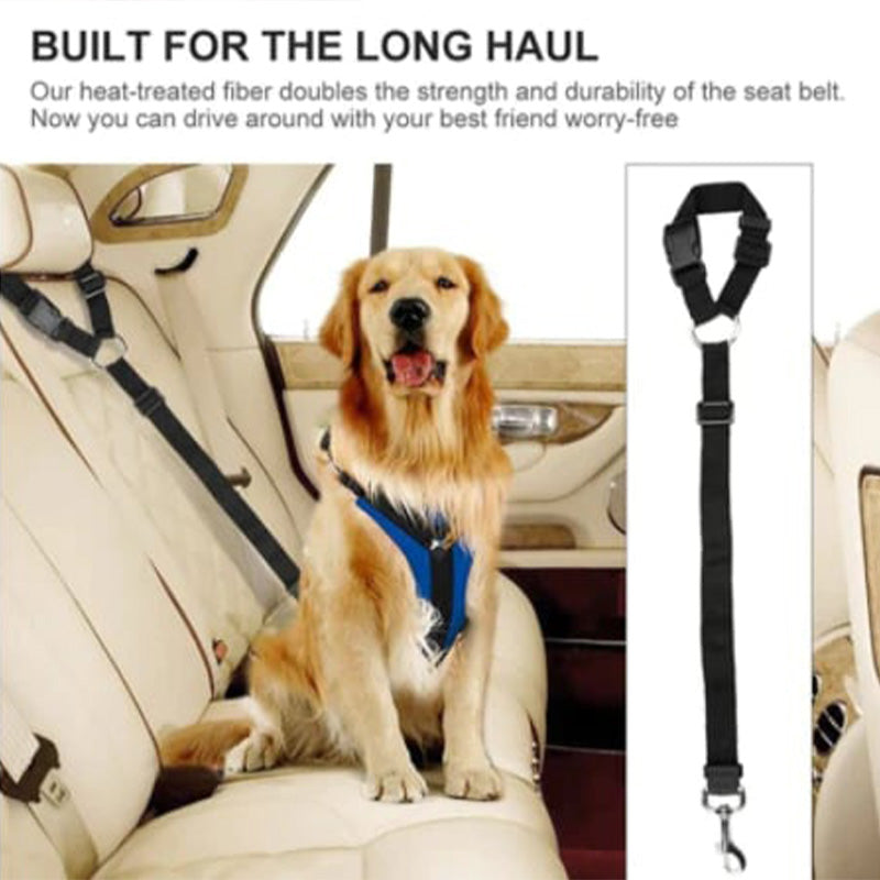 Adjustable Dog Seat Belt