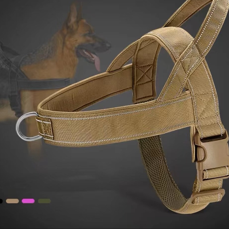 📢📢50% OFF !! ⏰ Heavy‑Duty Tactical Dog Harness – No‑pull, no‑choke. 🛡️✨