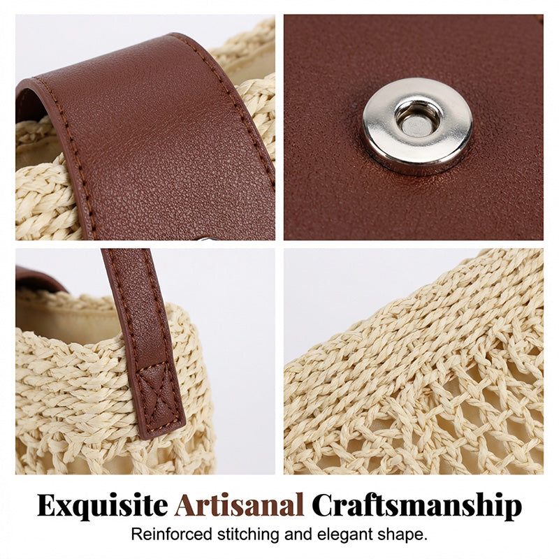 Woven Crossbody Bag for Women