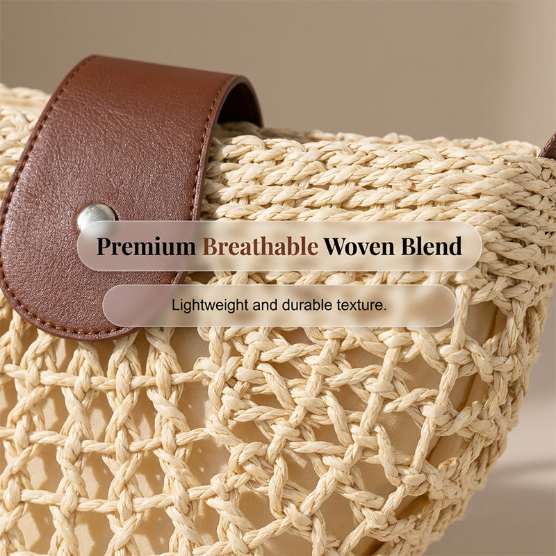 Woven Crossbody Bag for Women