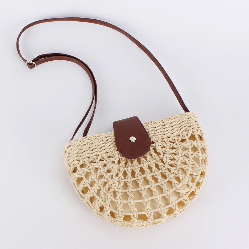 Woven Crossbody Bag for Women