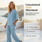 🎁New Arrival 50% OFF💥Women's Casual V-Neck Top and Wide-Leg Pants Set