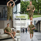 📢📢50% OFF !! ⏰Men's Waffle Knit T-Shirt & Shorts Set