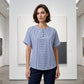 📢📢50% OFF !! ⏰Women's Casual Striped Henley Shirt