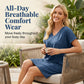 Plus Size V-Neck T-Shirt Dress