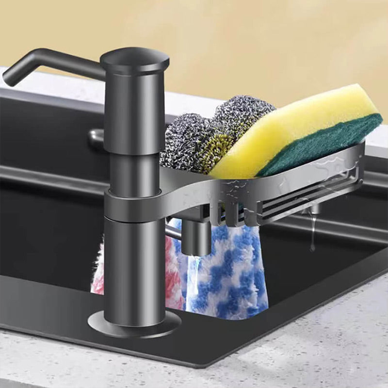 📢📢50% OFF !! ⏰Durable Built-in Kitchen Sink Soap Dispenser