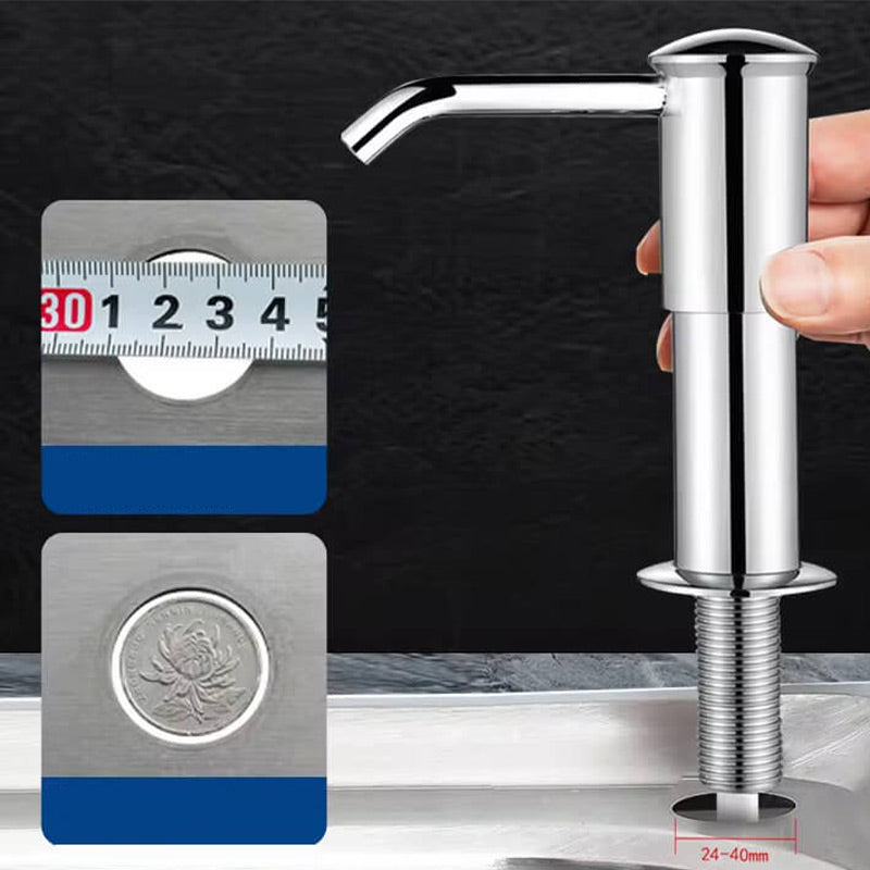 📢📢50% OFF !! ⏰Durable Built-in Kitchen Sink Soap Dispenser