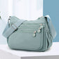 💞60K+ SOLD!🎒 Lightweight Crossbody Bag – Multi-Pocket Nylon Shoulder Purse, Water-Resistant, Adjustable Strap – Perfect for Travel, Daily Commute (Black, Dark Blue, Blue-Green, Dark Purple)