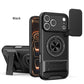 ✨ 4-in-1 Protective Case – Slider, Ring Holder, Magnet, 5 Colors 🔧