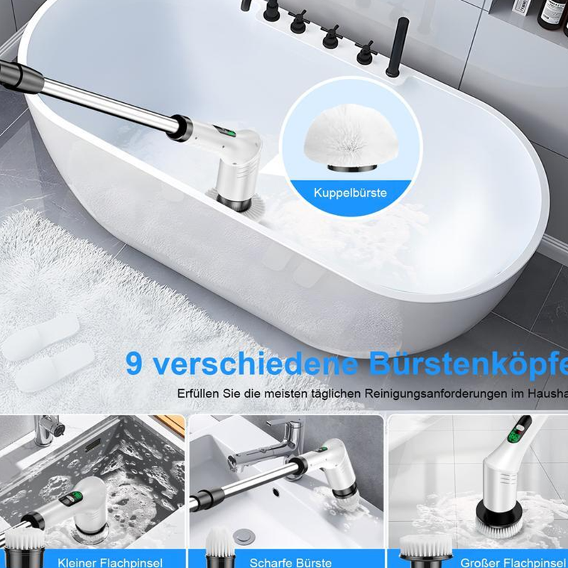 ✅ Limited Time 50% OFF – don't miss out! 🏃‍♀️💨Electric Spin Scrubber Cordless Power Scrubber