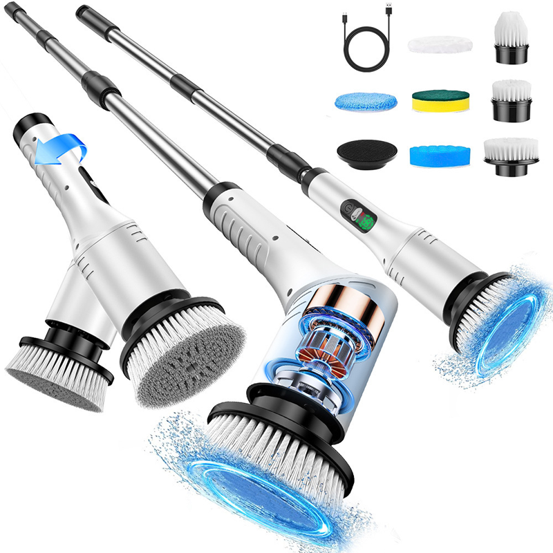 ✅ Limited Time 50% OFF – don't miss out! 🏃‍♀️💨Electric Spin Scrubber Cordless Power Scrubber