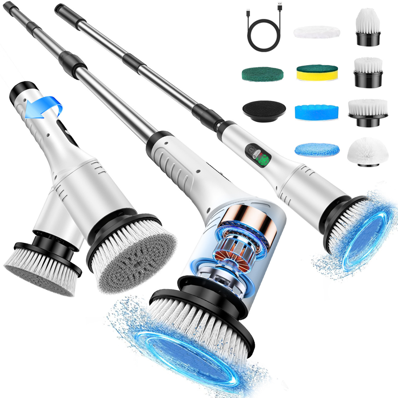 ✅ Limited Time 50% OFF – don't miss out! 🏃‍♀️💨Electric Spin Scrubber Cordless Power Scrubber