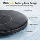 Solar-Powered Floating Fountain with LED Lights