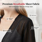 🦋 50% OFF NOW!🌿 Women's Chiffon Tie-Front Top – Sheer, Cropped & Elegant – Summer Layering Essential 🍃