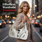 Women's PU Leather Commuter Shoulder Bag