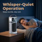 🏆LAST DAY SALE 57% OFF🔥Mist Humidifier Cold Fan, Air Cooler, 9 Speed Settings + Three-Hole Spray, 8-Hour Timer,