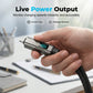 🔥🔌 4-in-1 Charging Cable with Digital Display & Keychain – Fast-Charging, Kink-Resistant & Compact