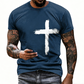 Men's Faith-Based Cross Graphic Tee