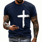 Men's Faith-Based Cross Graphic Tee